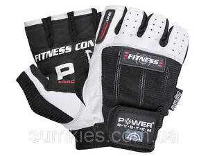 Рукавички для фітнесу Power System PS-2300 Fitness Black/White M