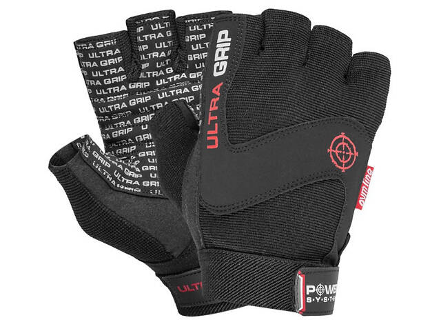 Рукавички для фітнесу Power System PS-2400 Ultra Grip Black XL - Фото 1
