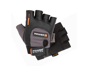 Рукавички для фітнесу Power System PS-2500 Power Plus Black/Grey XXL