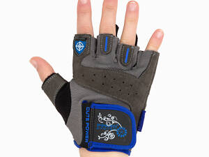 Рукавички для фітнесу Power System PS-2560 Cute Power жіночі Blue XS