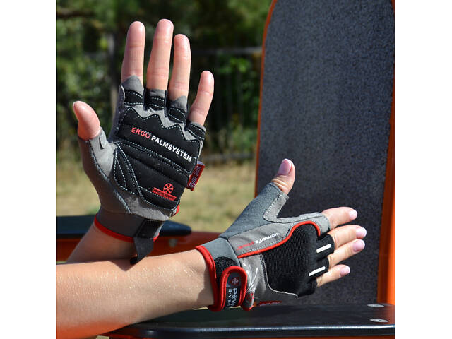 Рукавички для фітнесу Power System PS-2570 Woman’s Power жіночі Black/Red S - Фото 7