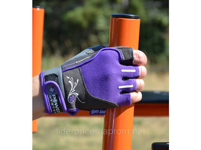 Перчатки для фитнеса Power System PS-2570 Woman’s Power женские Purple M, Оригинал! - Фото 6