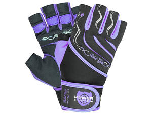 Рукавички для фітнесу Power System PS-2720 Rebel Girl жіночі Purple XS