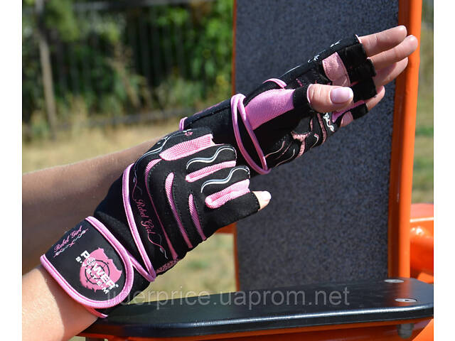 Рукавички для фітнесу Power System PS-2720 Rebel Girl жіночі Pink XS - Фото 9