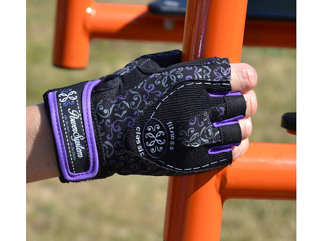 Рукавички для фітнесу Power System PS-2910 Classy Жіночі Purple XS - Фото 8