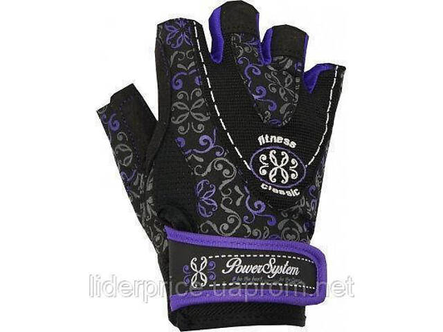 Перчатки для фитнеса Power System PS-2910 Classy Женские Purple S, Оригинал! - Фото 2