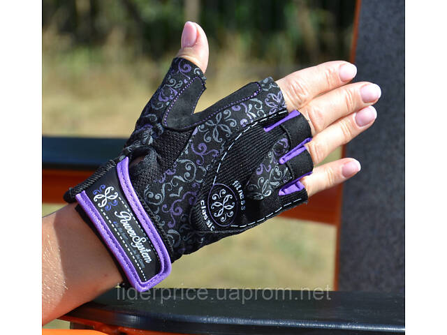Перчатки для фитнеса Power System PS-2910 Classy Женские Purple S, Оригинал! - Фото 5