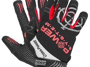 Рукавички для кросфіту з довгим пальцем Power System PS-2860 Cross Power Black/Red S