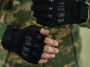 рукавиці безпалі Okley чорні