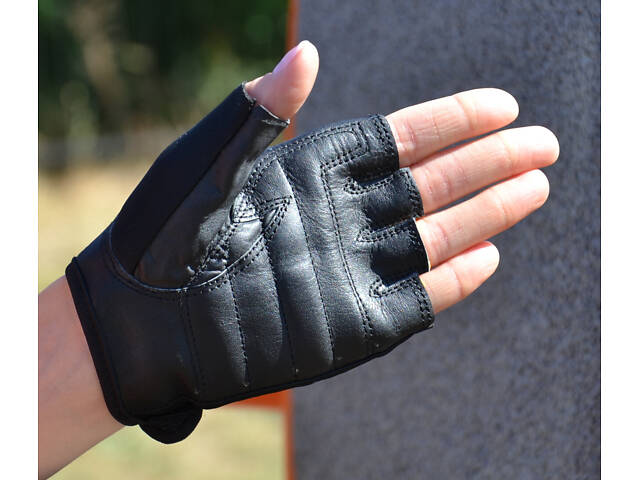 Рукавички для фітнесу MadMax MFG-251 Rainbow Orange S - Фото 6