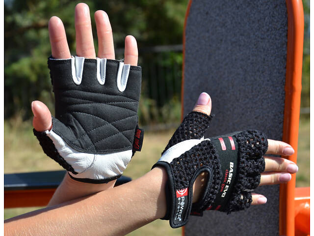 Рукавички для фітнесу Power System PS-2100 Basic EVO Black/Red Line XXL - Фото 5