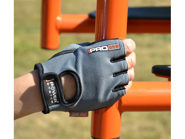 Рукавички для фітнесу Power System PS-2250 Pro Grip Grey S - Фото 9