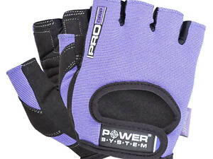 Рукавички для фітнесу Power System PS-2250 Pro Grip жіночі Purple XS