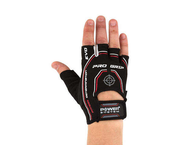 Рукавички для фітнесу Power System PS-2250E Pro Grip EVO Black XL - Фото 2