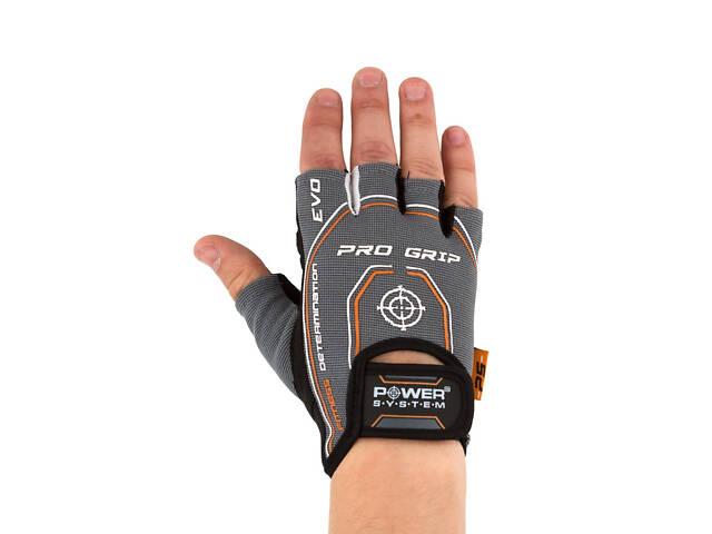 Рукавички для фітнесу Power System PS-2250E Pro Grip EVO Grey XL - Фото 2