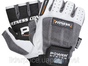 Перчатки для фитнеса Power System PS-2300 Fitness Grey/White XL, Оригинал!