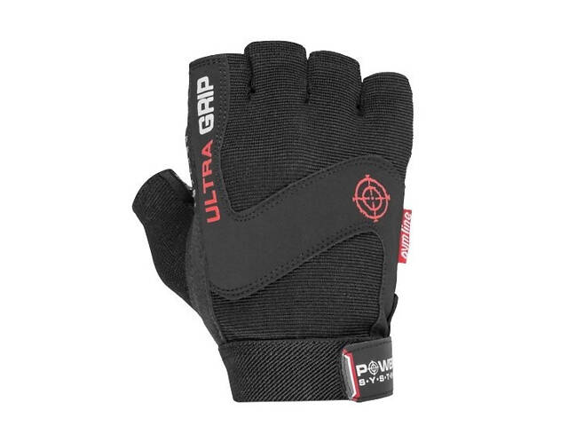 Рукавички для фітнесу Power System PS-2400 Ultra Grip Black M - Фото 2