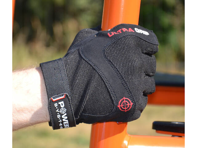 Рукавички для фітнесу Power System PS-2400 Ultra Grip Black M - Фото 5