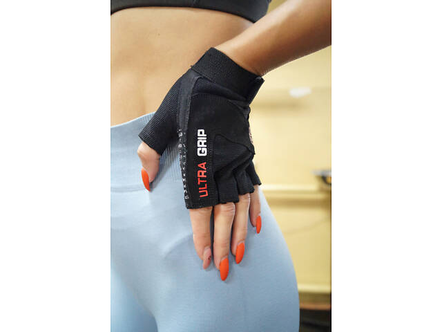 Рукавички для фітнесу Power System PS-2400 Ultra Grip Black M - Фото 9