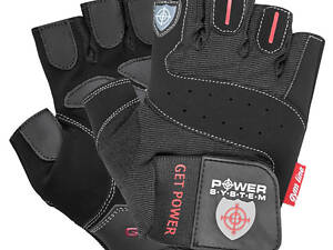 Рукавички для фітнесу Power System PS-2550 Get Power Black XS