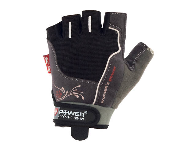 Рукавички для фітнесу Power System PS-2570 Woman’s Power жіночі Black XS - Фото 3