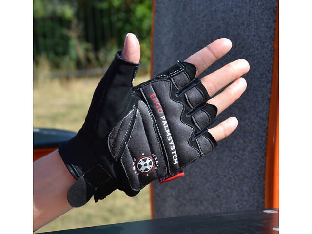 Рукавички для фітнесу Power System PS-2580 Man’s Power Black S - Фото 5