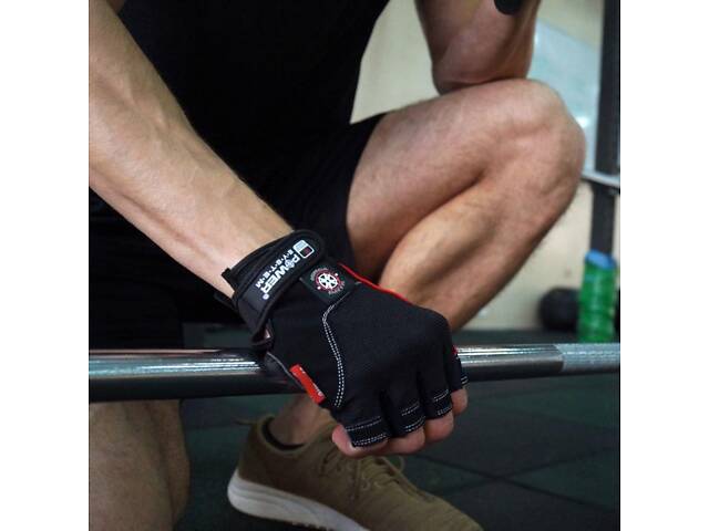 Рукавички для фітнесу Power System PS-2580 Man’s Power Black S - Фото 9