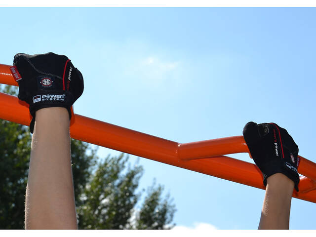 Рукавички для фітнесу Power System PS-2580 Man’s Power Black S - Фото 10