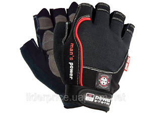 Рукавички для фітнесу Power System PS-2580 Man’s Power Black M, Оригінал!