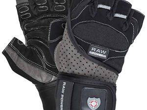 Рукавички для фітнесу Power System PS-2850 Raw Power Black/Grey M