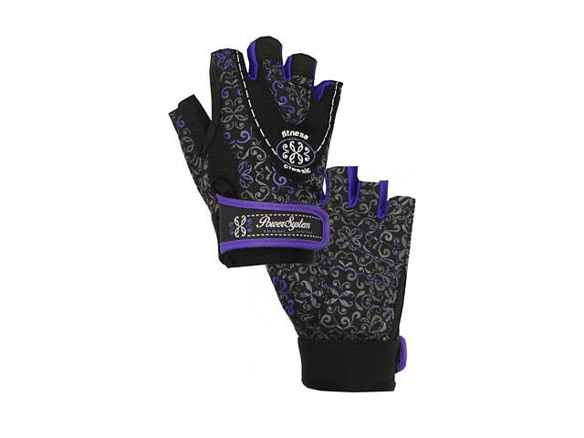 Рукавички для фітнесу Power System PS-2910 Classy Жіночі Purple S - Фото 4
