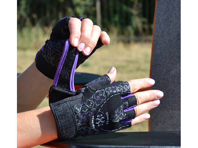 Рукавички для фітнесу Power System PS-2910 Classy Жіночі Purple S - Фото 10