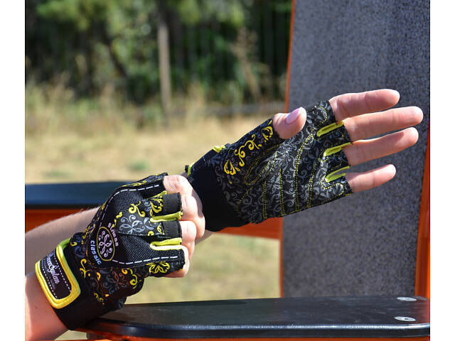 Рукавички для фітнесу Power System PS-2910 Classy Жіночі Yellow S - Фото 10