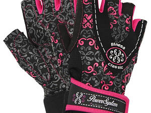 Рукавички для фітнесу Power System PS-2910 Classy Жіночі Pink S