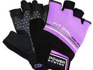 Перчатки для фитнеса Power System PS-2920 Fit Girl Evo Purple M