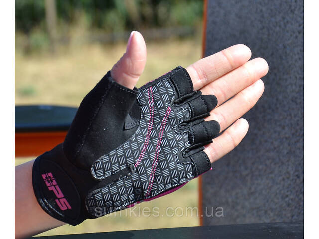 Рукавички для фітнесу Power System PS-2920 Fit Girl Evo Pink XS - Фото 6
