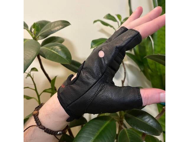 Рукавички для фітнесу PowerPlay 1572 Чорні L - Фото 3