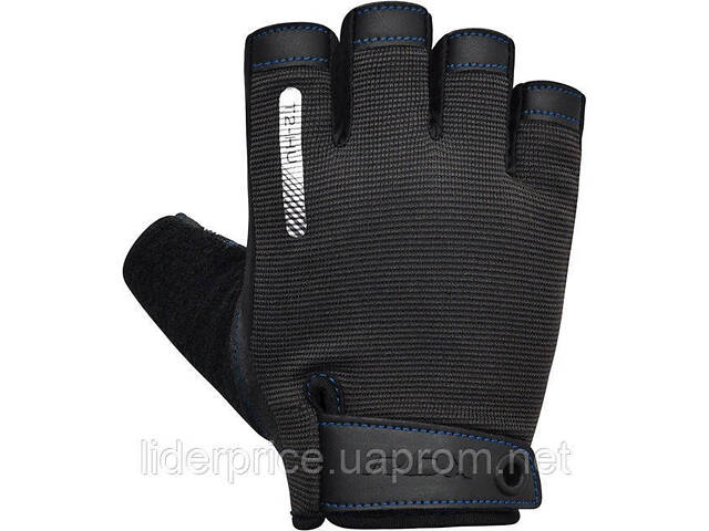 Рукавички для фітнесу RDX T2 Half Blue L, Оригінал! - Фото 5