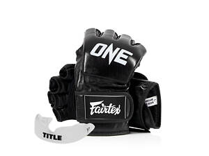 Рукавиці для ММА Fairtex FGV12 ONE Black M