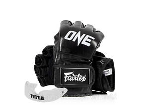 Рукавиці для ММА Fairtex FGV12 ONE Black L, Оригінал!