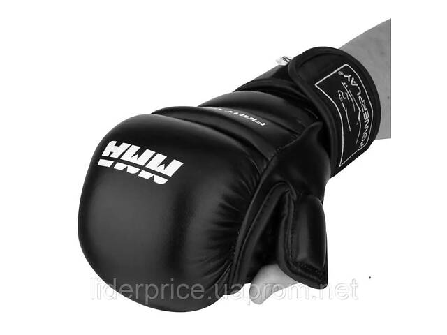 Рукавиці для MMA PowerPlay 3026 Чорні L, Оригінал! - Фото 1