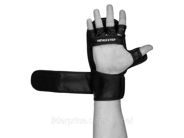 Рукавиці для MMA PowerPlay 3026 Чорні L, Оригінал! - Фото 6