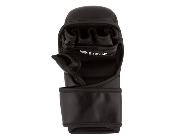 Рукавиці для MMA PowerPlay 3026 Чорні M - Фото 6