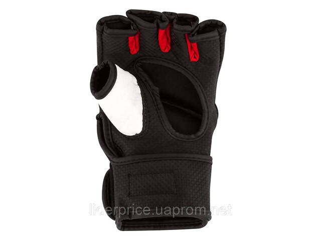 Рукавиці для MMA PowerPlay 3075 Чорні-Білі L, Оригінал! - Фото 5