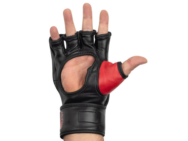 Рукавиці для MMA PowerPlay 3093 Чорні S - Фото 2