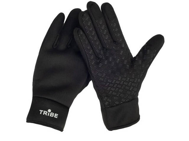 Рукавиці Tribe Windstop black XL (T-KC-0002-black-XL) - Фото 1