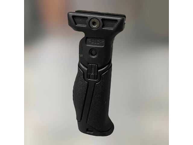 Рукоятка перенесення вогню DLG Tactical (DLG-048-black) на планку Picatinny, колір Чорний, складана, ручка перенесення вогню - Фото 1