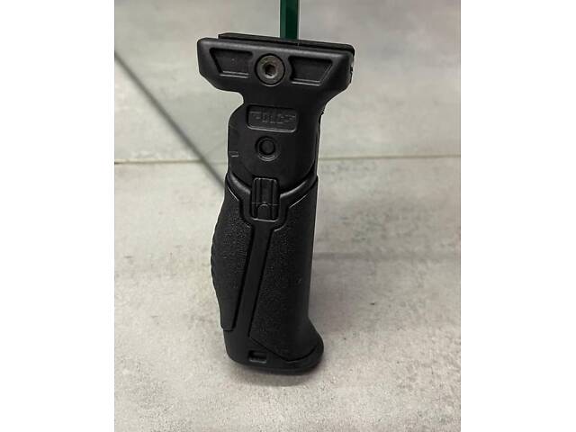 Рукоятка перенесення вогню DLG Tactical (DLG-048-black) на планку Picatinny, колір Чорний, складана, ручка перенесення вогню - Фото 3