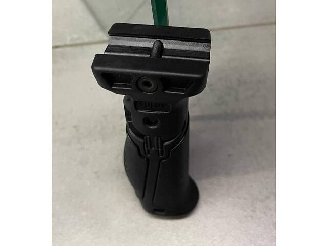 Рукоятка перенесення вогню DLG Tactical (DLG-048-black) на планку Picatinny, колір Чорний, складана, ручка перенесення вогню - Фото 4