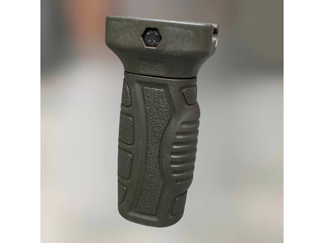 Рукоятка переноса огня DLG Tactical (DLG-162), на Пикатинни, цвет Олива, прорезиненная - Фото 1